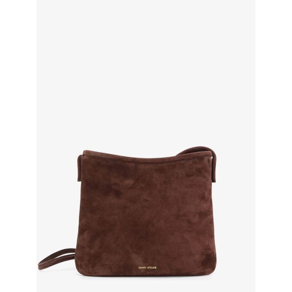 Manu Atelier Women Fidele Suede Crossbody Bag